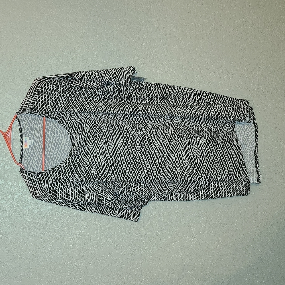 Black and White Detail Top New with tags Never Worn